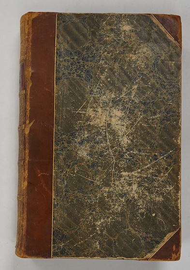 Dickens, Charles - Bleak House. First Edition. pictorial engraved and printed titles, frontis and 38 plates (by H.K.Browne); old half calf and marbled boards, gilt extra decorated panelled spine with red label, marbled e